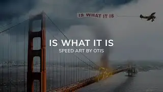 Is What It Is | Album Cover Speed Art #photoshop