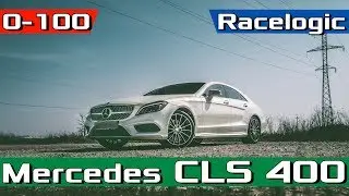 Mercedes-Benz CLS 400 (C218) 4MATIC acceleration 0-100 / Banana Launch / Racelogic Launch Acceler...