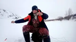 Рыбалка,ловля окуня на самодельную удочку и кивок