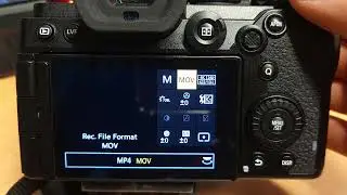 Accessing the Panasonic S5 settings for green screen