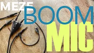 MEZE AUDIO BOOM MIC REVIEW!!