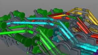 Mechanical Hand WIP Rig Test (Cinema 4D Animation)