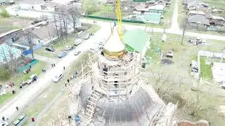 храм с высоты птичьего полёта