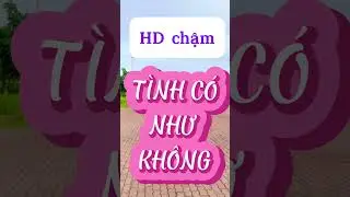 Hướng dẫn TÌNH CÓ NHƯ KHÔNG CHACHA