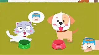 Little Panda Home Stories - Help Daddy And Take Care of the Little Sister - Babybus Game Video