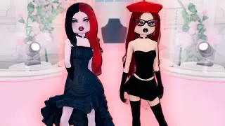 AS GÓTICAS QUEBRARAM TUDO NO DRESS TO IMPRESS! - Roblox