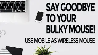 How to Turn Your Mobile into a Wireless Mouse and Keyboard #pc #computer #mouse