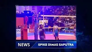 GILA!! SMASH BAWAH NET DIMAS SAPUTRA LAMONGAN SADANG MHS PROLIGA 2020