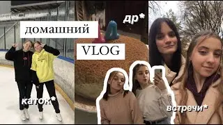 ДОМАШНИЙ VLOD/каток/встреча с друзьями/время с семьёй