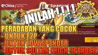 Rise Of Kingdoms - Peradaban Terbaik Untuk Memulai Permainan