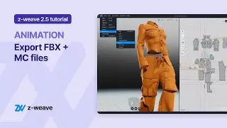 1. ANIMATION Export FBX + MC files