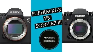 Fuji xt-3 o Sony A7 III? Análisis de diferencias
