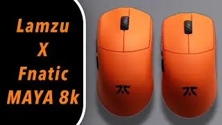 Lamzu x Fnatic Maya X 8k / Detailed Silent Review