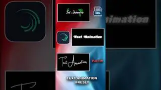 10 Top 03 Text Animation ।Alight Motion। #shorts #trending #ytshorts #alightmotion