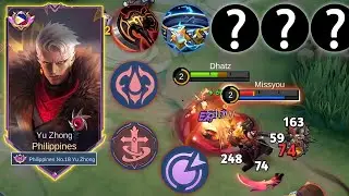 META TERIZLA CAN'T ESCAPE WITH THIS NEW SLOW PASSIVE ITEM! | YU ZHONG BEST BUILD 2024