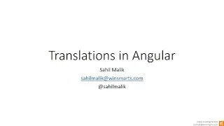 6. Learn Angular: Translations and Multi-language support in Angular