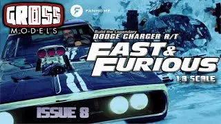 Fanhome 1:8 scale Dodge Charger build. Issue 8
