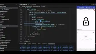 LogIn Screen/UI | Flutter | Dart