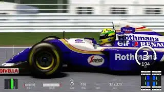 Volta rapida Ayrton Senna Imola 1988 Circuito