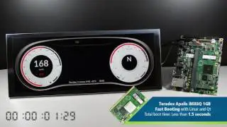 Toradex - Fast Boot demo with Linux and Qt