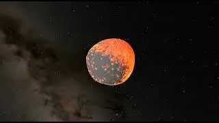 OpenSPH Moon and Earth collision/merger