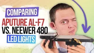 Comparing the Aputure AL-F7 vs Neewer 480 LED Lights