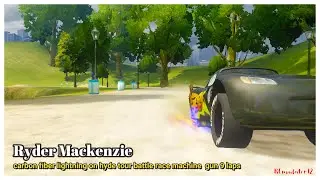 Cars 2 The Video Game | Carbon Fiber Lightning - Battle Race (Machine Guns) | Hyde Tour 9 Laps