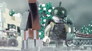Lego WW2 - The Battle of the Bulge - stopmotion