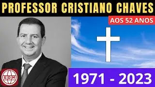Morre Professor de Direito Cristiano Chaves de Farias, aos 52 anos