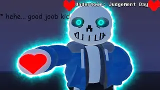 Undertale: Judgement day Glitchtale Sans Gameplay