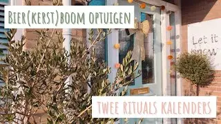Vlogmas #3 Twee RITUALS kalenders en BIER(KERST)BOOM optuigen | 2020 | Thuis bij Thess