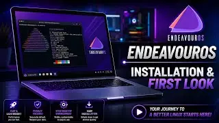 EndeavourOS  |  BEST Arch Distro New Release! |  how to i̇nstall endeavouros