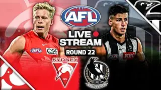 Sydney Swans vs Collingwood | AFL Round 22, 2024 Live Watch Along