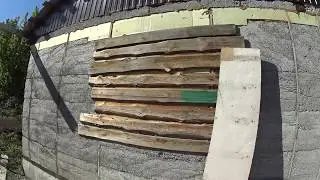 Дом из монолитного полистиролбетона. Третья зима за плечами.)))