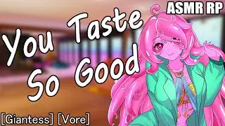 Your Supersized Slime Girlfriend Could Just Eat You Up |ASMR RP| [F4A] [Vore] [Giantess]