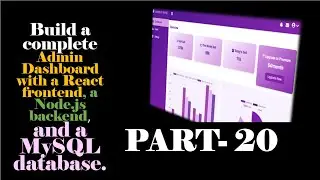 React Admin Dashboard with Node.js & MySQL – Step-by-Step (Part 20) | Tansaction Management API's