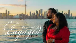 Sachin & Christy: A Love Story Unfolds | Cinematic Video Toronto l Toronto Skyline