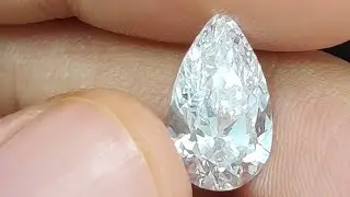 Big look , less price . How to pick right pear diamond