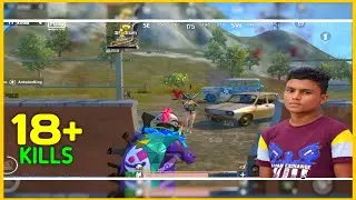 18+kills Solo vs Squad Gameplay || Hardest Rush Gameplay || Pubg Mobile Lite-insane lezo
