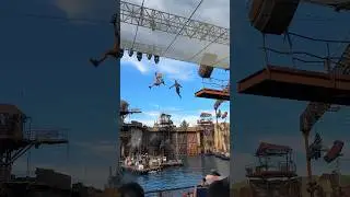 INSANE Water Stunt at Universal Studios 😱 
