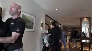 Paddy The Baddy and Weird Georgian Spanish Dwarf Topuria Altercation