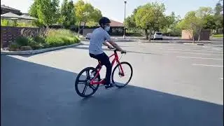 Composite Wheel Test Ride