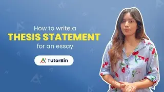 How to write a STRONG Thesis Statement for Essay | Essay Writing |