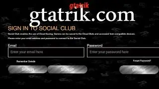 Cara Masuk Ke Social Club GTA SA Android Dengan Benar Dan Mudah Sekali