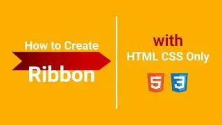 How to Create an awesome & responsive Ribbon With HTML and CSS only