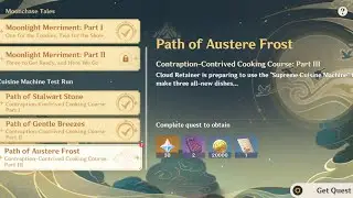 [Genshin Impact] Event - Moonlight Merriment | Moonchase Tales - Path of Austere Frost