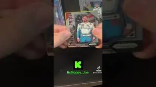 WE PULLED A GOLD NASCAR AUTO #nascar #sportscards #cards #prizm #panini