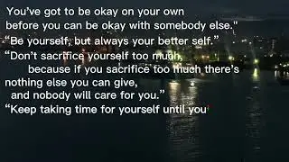 Love yourself