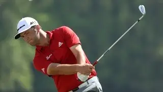 Jon Rahm - Flop Shot GREAT Angle Showing Early Release (Extreme Slow-Mo)