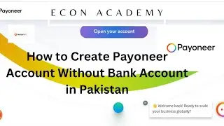 How to create Payoneer Account Without Bank Account in Pakistan